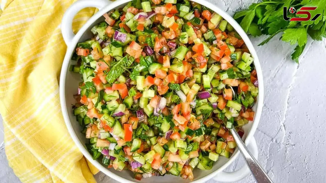 فواید سالاد شیرازی؛ یک همراه خوش‌ طعم برای رژیم غذایی سالم