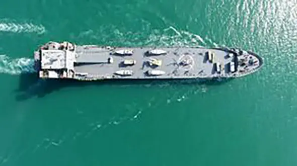  ناو اقیانوس‌پیمای ایران؛ یک «زرادخانه شناور» است