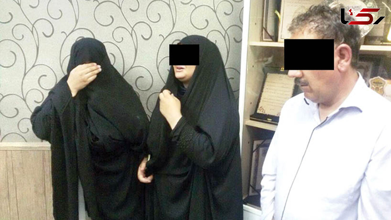 راز کثیف 2 زن در کیوسک تلفن/پلیس بموقع سر رسید +عکس 2 زن 