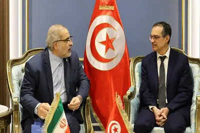 دعوت سفیر ایران از وزیر تونسی برای سفر به تهران
