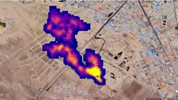  هشدار ناسا؛ ابر غول آسای گاز متان در آسمان تهران