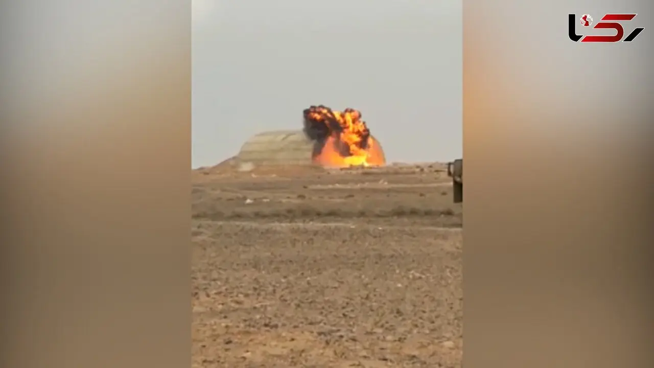 فیلم لحظه انفجار خودروی بمبگذاری شده در الانبار
