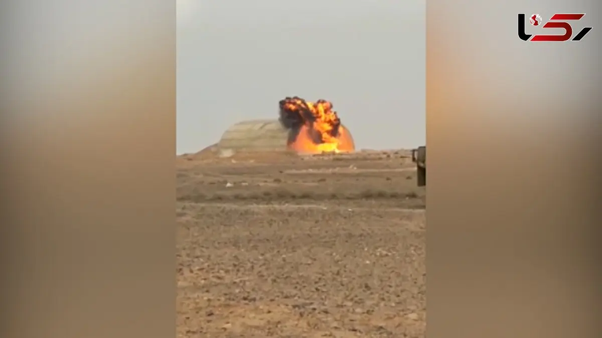 فیلم لحظه انفجار خودروی بمبگذاری شده در الانبار
