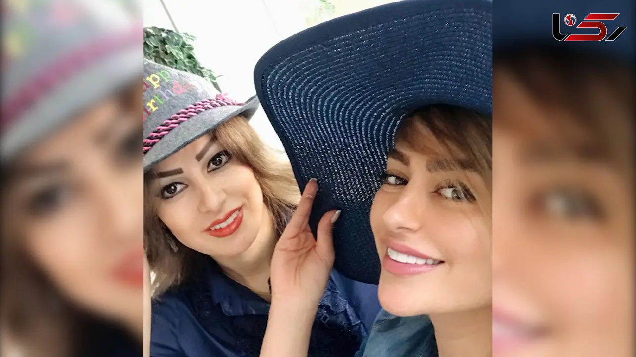 عکس دیده نشده از شیطنت های سمانه پاکدل و خواهرش