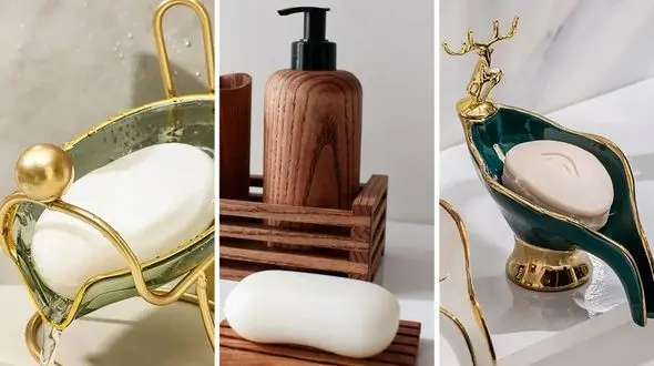 مدل های جدید جا صابونی سرویس بهداشتی برای نظم بهتر