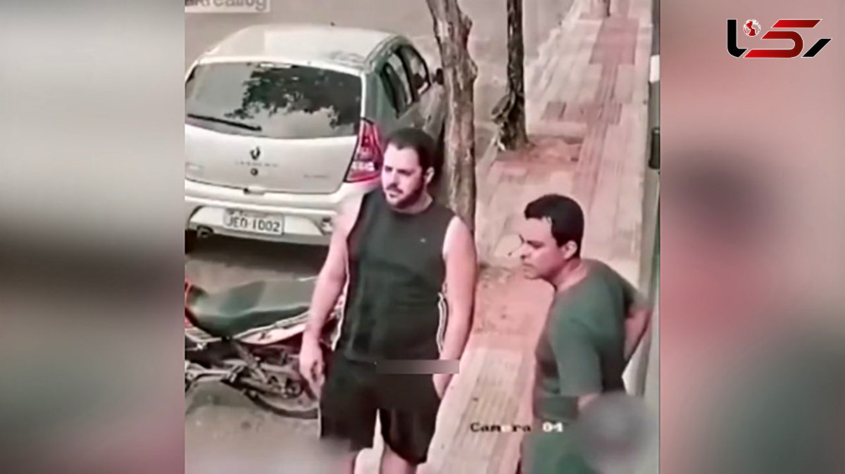 فیلم لحظه اسلحه کشی به روی دزدان/ پا به فرار گذاشتند