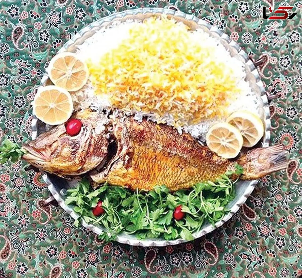 ماهی شکم‌ پر برای سنت چهارشنبه سوری یا شب عید