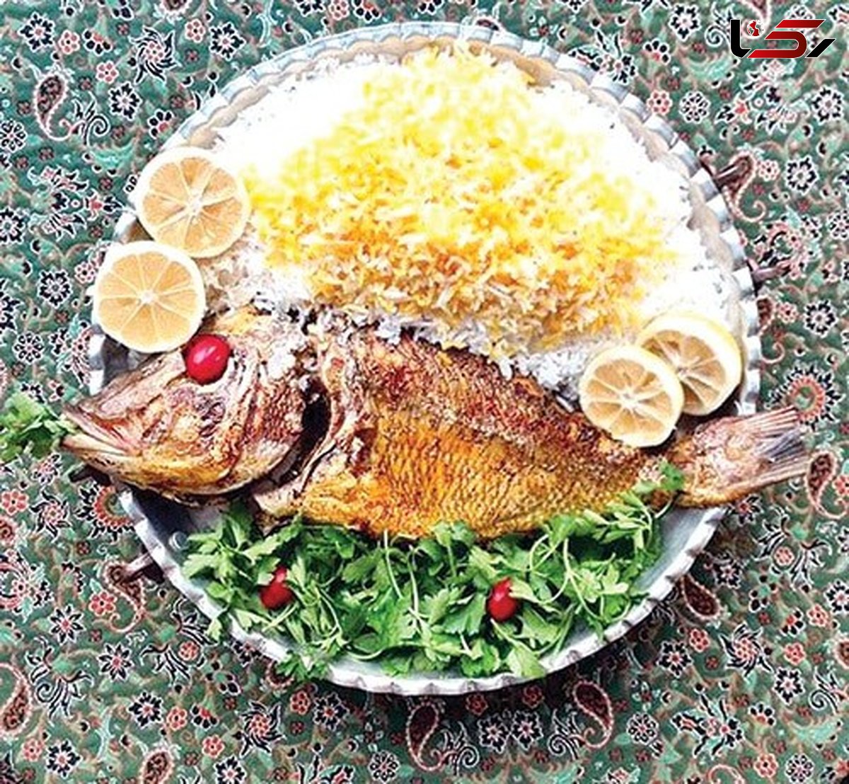 ماهی شکم‌ پر برای سنت چهارشنبه سوری یا شب عید