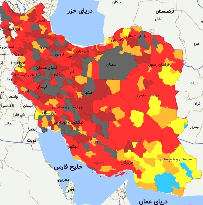 نقشه ایران