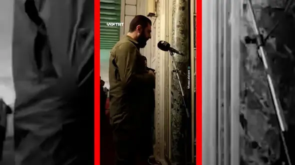 فیلم اقامه نماز صبح توسط ابومحمد الجولانی