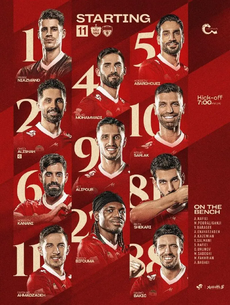 ترکیب پرسپولیس و فولاد