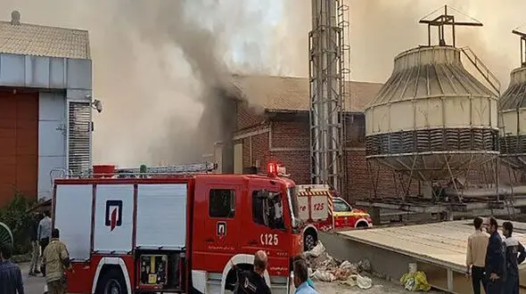 آتش سوزی بزرک در سازمان هواپیمایی کشوری+ جزئیات