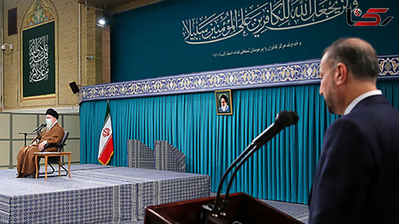 روایت اینستاگرامی امیرعبداللهیان از دیدار امروز با رهبر انقلاب 