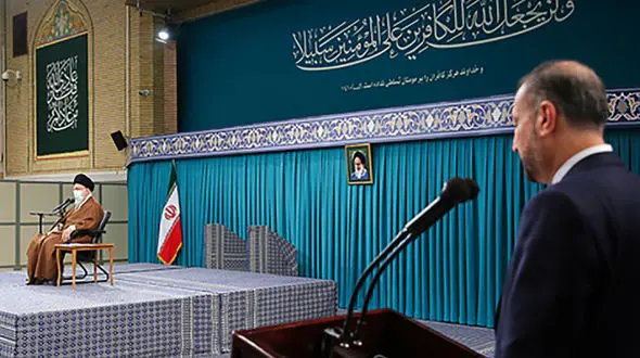 روایت اینستاگرامی امیرعبداللهیان از دیدار امروز با رهبر انقلاب 