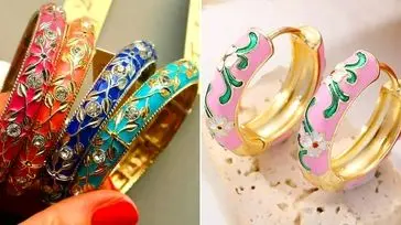 دنیای شیک و فانتزی با النگوی رنگی جذاب + 15 مدل متفاوت