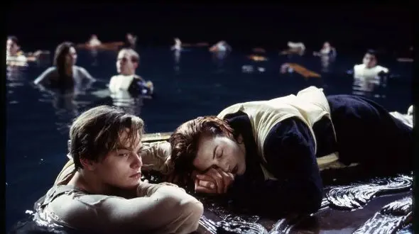 تصویری دیده نشده از پشت‌صحنه «تایتانیک» با «رز و جک»