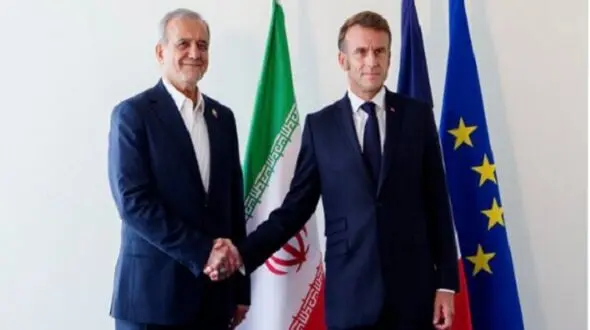 گفت‌وگوی تلفنی ماکرون و پزشکیان