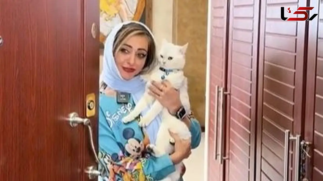 فیلم / نفیسه روشن خانه اعیانی‌اش را این چنین به رخ بقیه کشید / خانه ای با مبلمانی طبق جدیدترین مدل، لوستر کلاسیک و هنگ‌درامی رنگین‌کمانی