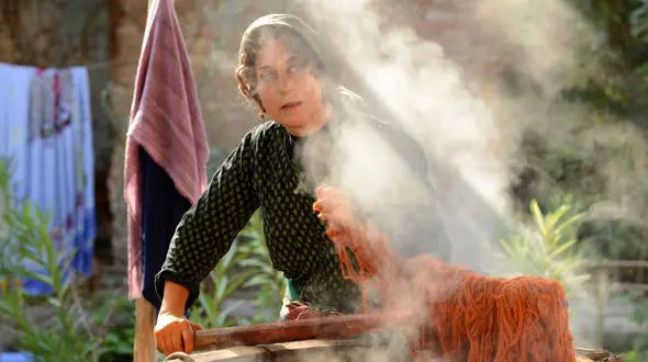 گریم متفاوت و جالب بازیگر زن معروف در فیلم جدیدش +عکس 