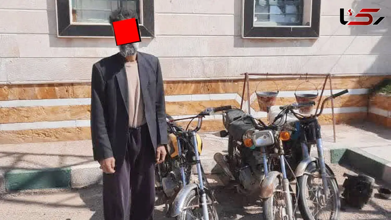 پایان سرقت‌های موتورسیکلت با لباس محلی/ سارق متواری در پیشوا دستگیر شد