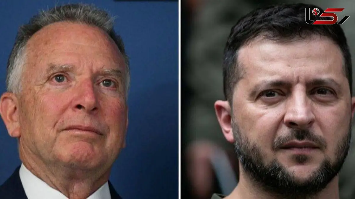 دیدار ویتکاف با زلنسکی در ایرلند پیش از عزیمت به مسکو