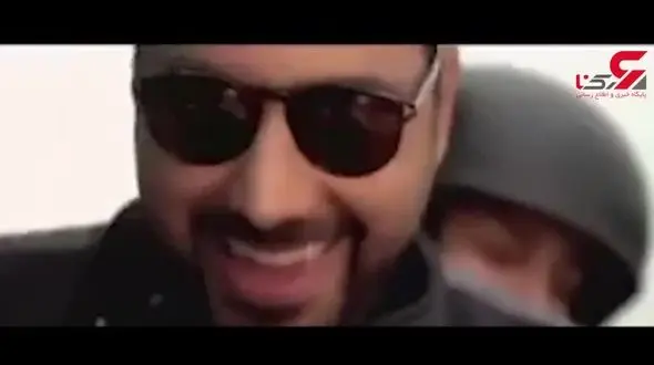 عاشقانه احسان خواجه امیری و همسرش+فیلم