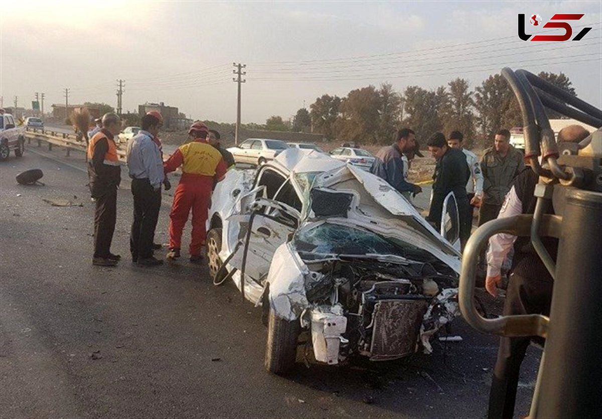  تصادف خونین در محور قزوین ـ زنجان؛ ۷ نفر مصدوم شدند 