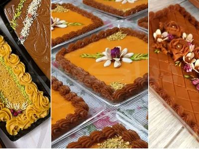 30 مدل زیبا و سنتی دیزاین حلوا؛ تحولی در مهمانی‌ های ایرانی