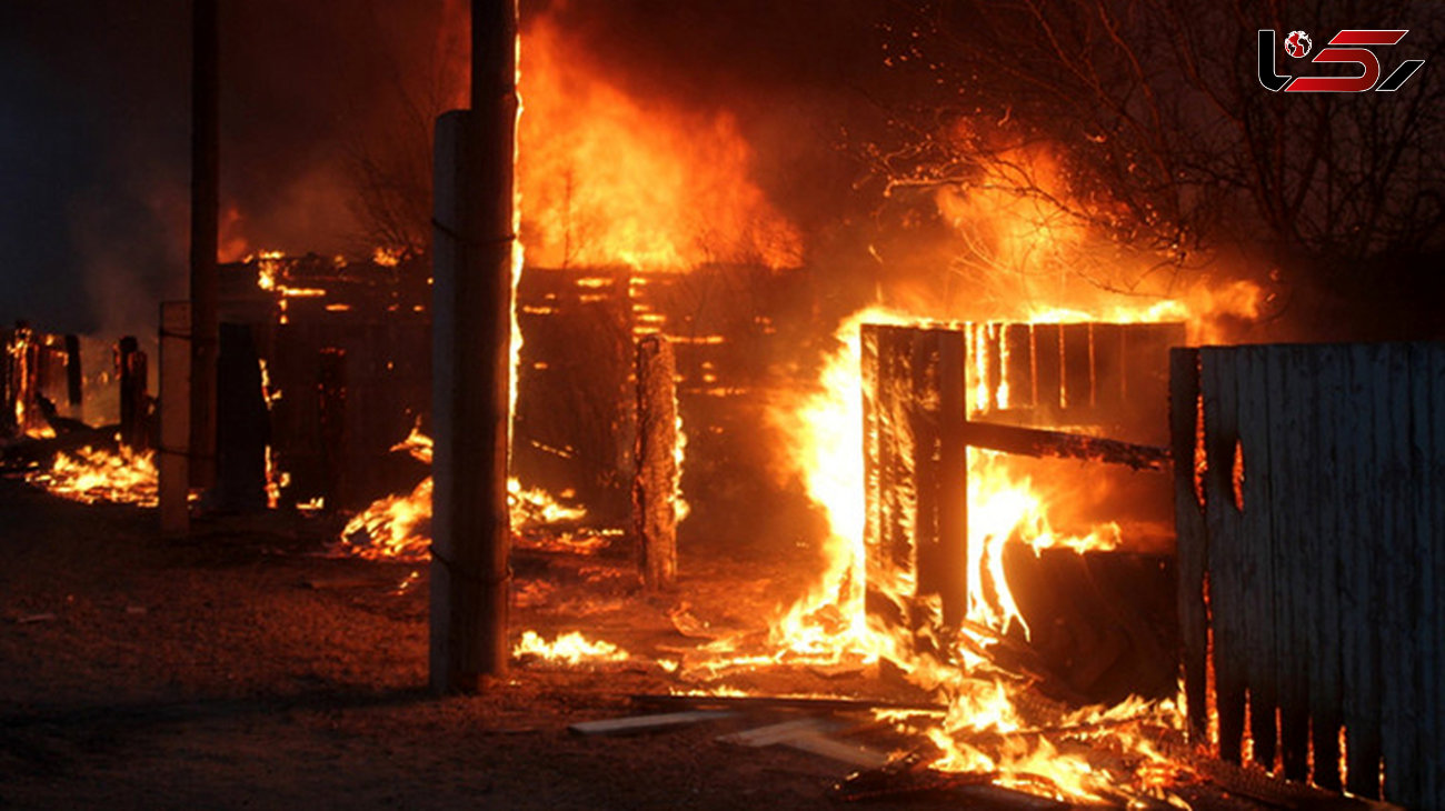 عکس های هولناک از آتش‌سوزی یک روستا در روسیه / همه روستا سوخت