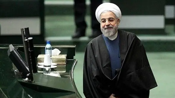 سخنرانی رئیس جمهور در صحن علنی مجلس برای دفاع از وزرای پیشنهادی