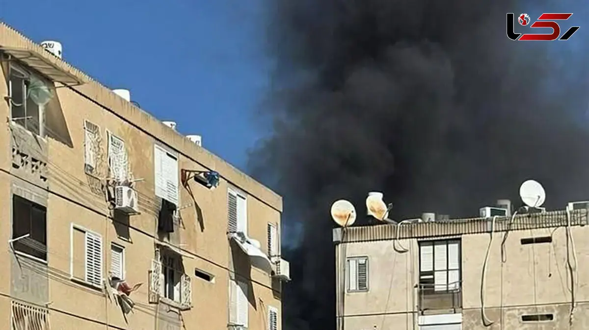 فیلم/ اصابت موشک های ایرانی به قلب تل آویو