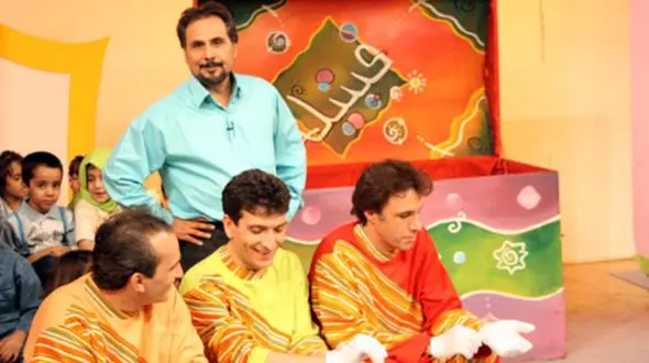 قابی از عمو فیتیله‌ای و مجید قناد + عکس