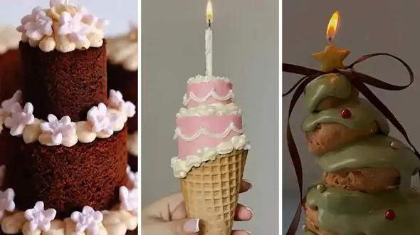 کیک مینی عکاسی | عکس ایده‌آل برای ژست گرفتن با کیک‌های کوچولوی خوشگل