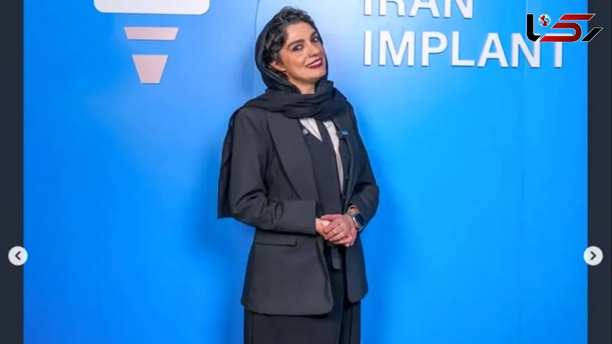 درخشش الیکا عبدالرزاقی  با تیپ و استایل مسکولین به عنوان سفیر ایمپلنت ایران در کنار عباس جمشیدی‌فر+ عکس