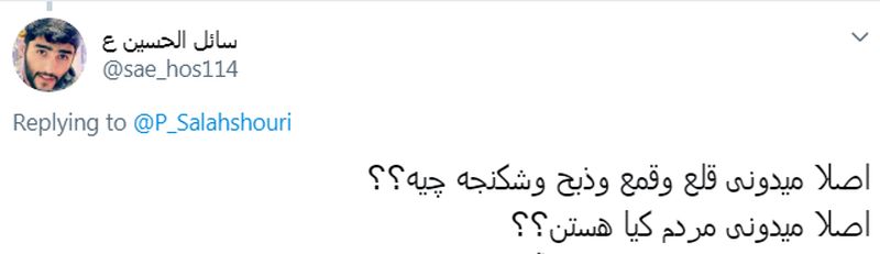 اعتراض کاربران به اظهارنظر جنجالی پروانه سلحشور درباره اعتراضات بنزینی