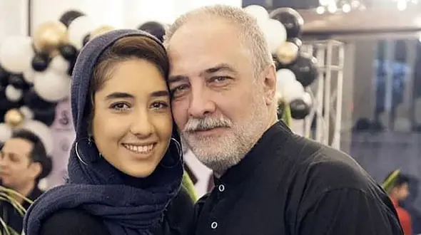 عکس خصوصی دختر ایرج نوروزی دست به دست شد ! / ناگفته عجیب ایرج نوروزی