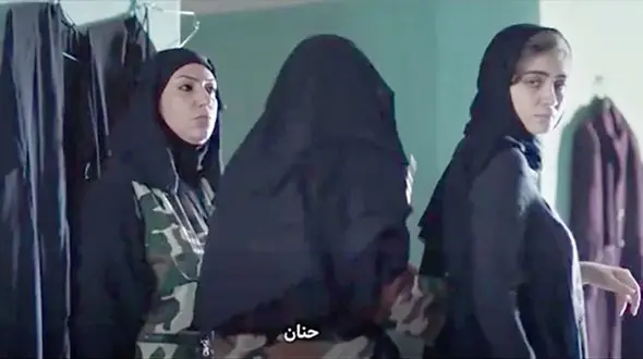 جذابیت خانم بازیگر داعشی  سریال سقوط ! / تفاوت فاحش ملیحه رحمانی را ببینید