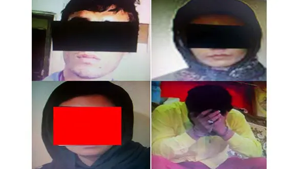 سمیرا و مریم شبها با دو پسر خانه های مردم را نا امن کرده بودند+عکس