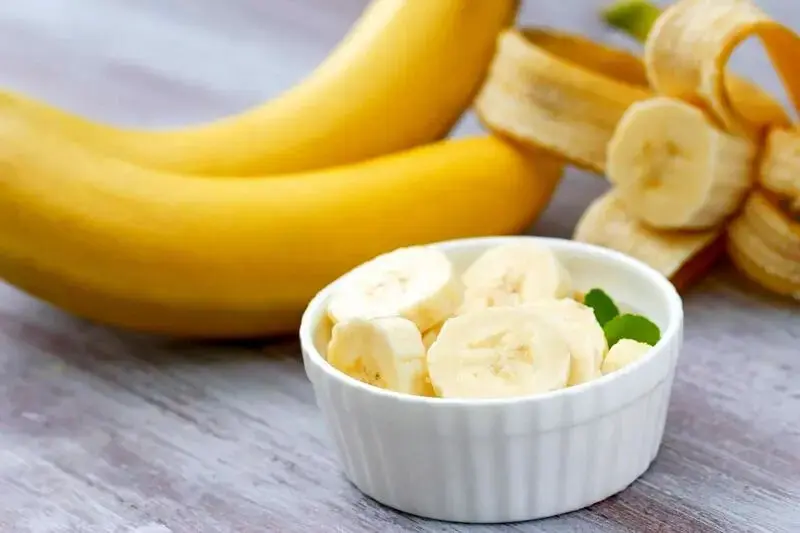موز خرد شده