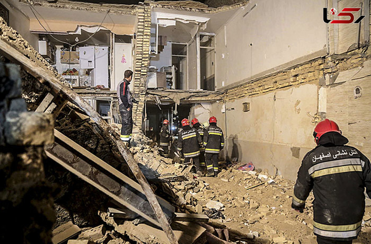 انفجار ویرانگر در اصفهان/موج انفجار در شعاع 150 متری خسارت به بار آورد+عکس