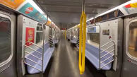 منع شدید رفت و آمد در نیویورک باعث خالی شدن ایستگاه‌های مترو شد + فیلم