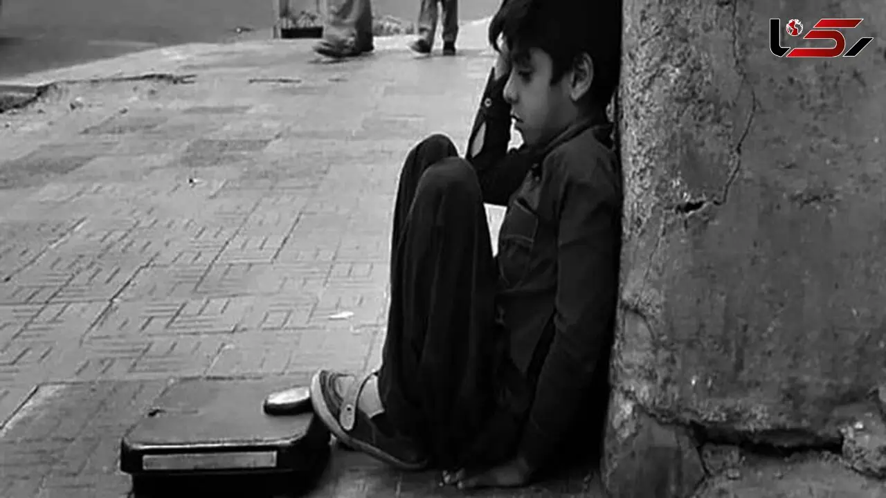 مرگ تکاندهنده یک کودک کار در تصادف 