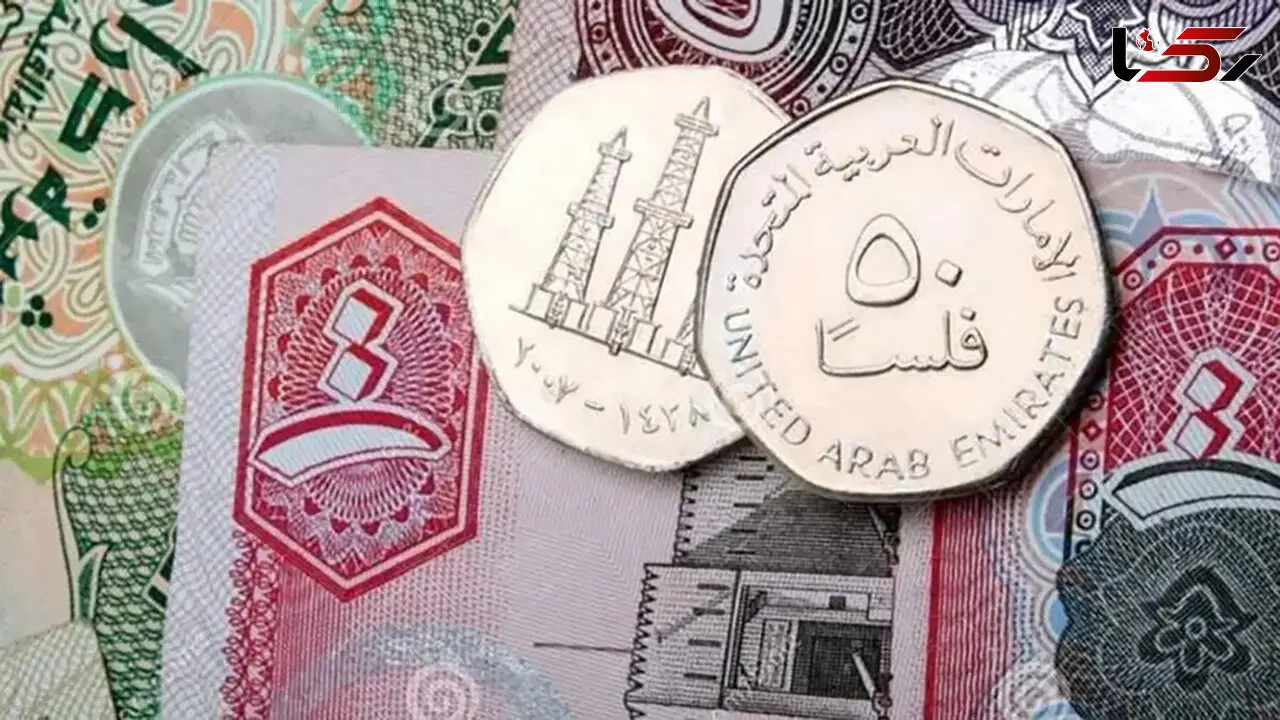 قیمت درهم امروز چهارشنبه 8 مهر 1405