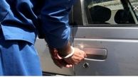 دستبند پلیس بر دستان سارق حرفه ای منزل در"خرمشهر" 