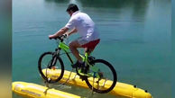 ترکیب قایق سواری و دوچرخه سواری + فیلم 