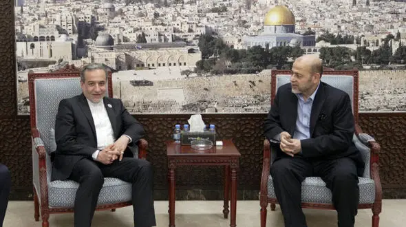 گفت‌وگوی وزیر امور خارجه با مسئولان جنبش حماس 