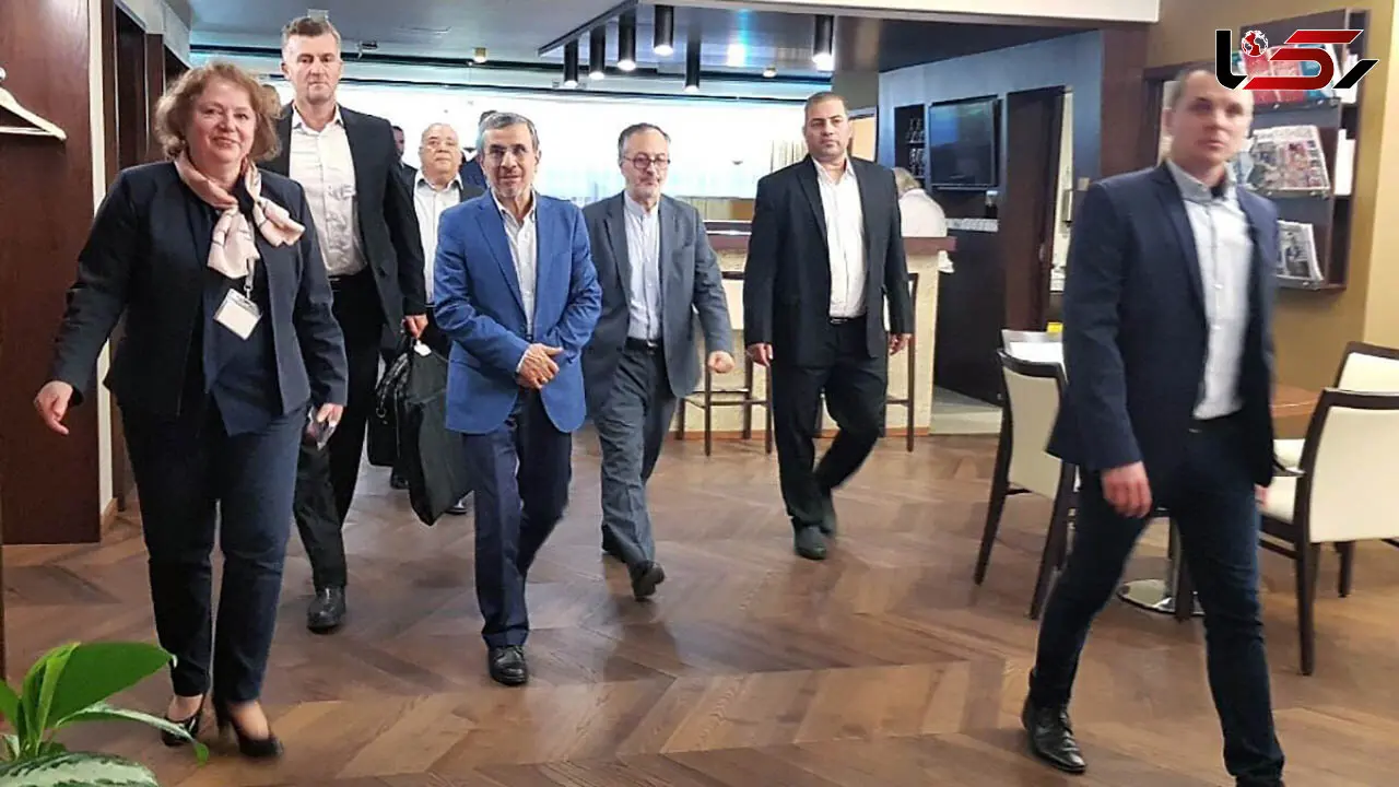 عکسهایی از تیپ و پوشش احمدی نژاد و اطرافیانش در مجارستان