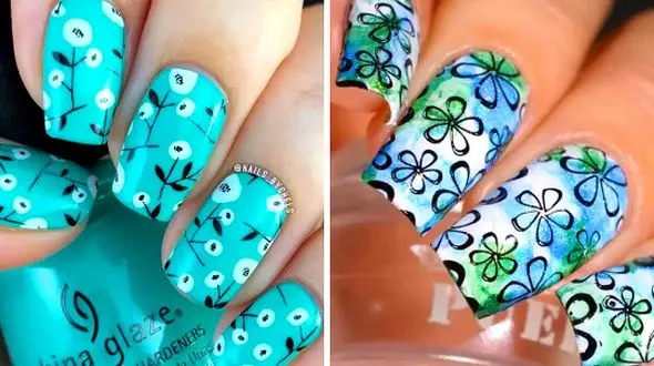 مدل‌ های ناخن گلگلی برای تابستان؛ 15 طرح شیک و جذاب