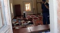  حمله مهاجمان ناشناس به یک مسجد + عکس 