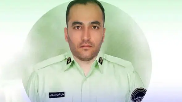 آسمانی شدن یک نفر از کارکنان گشت انتظامی کرج در حادثه رانندگی